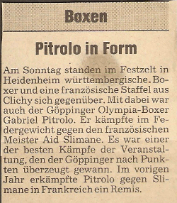Boxen - Pitrolo in Form